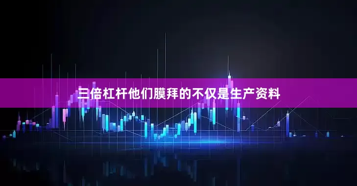 三倍杠杆他们膜拜的不仅是生产资料